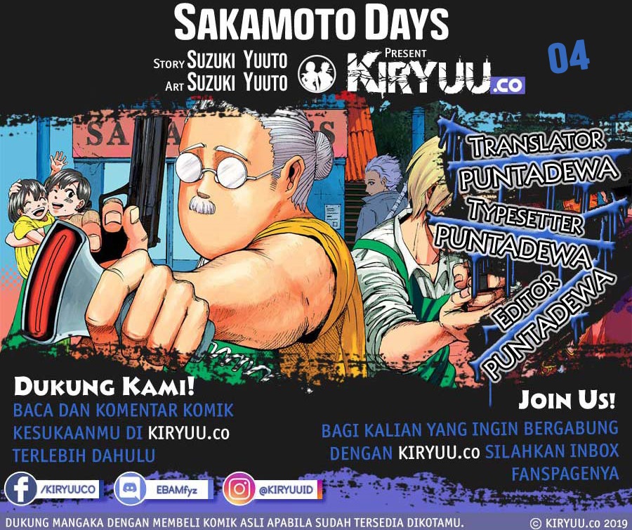 Komik Sakamoto Days - Chapter 04