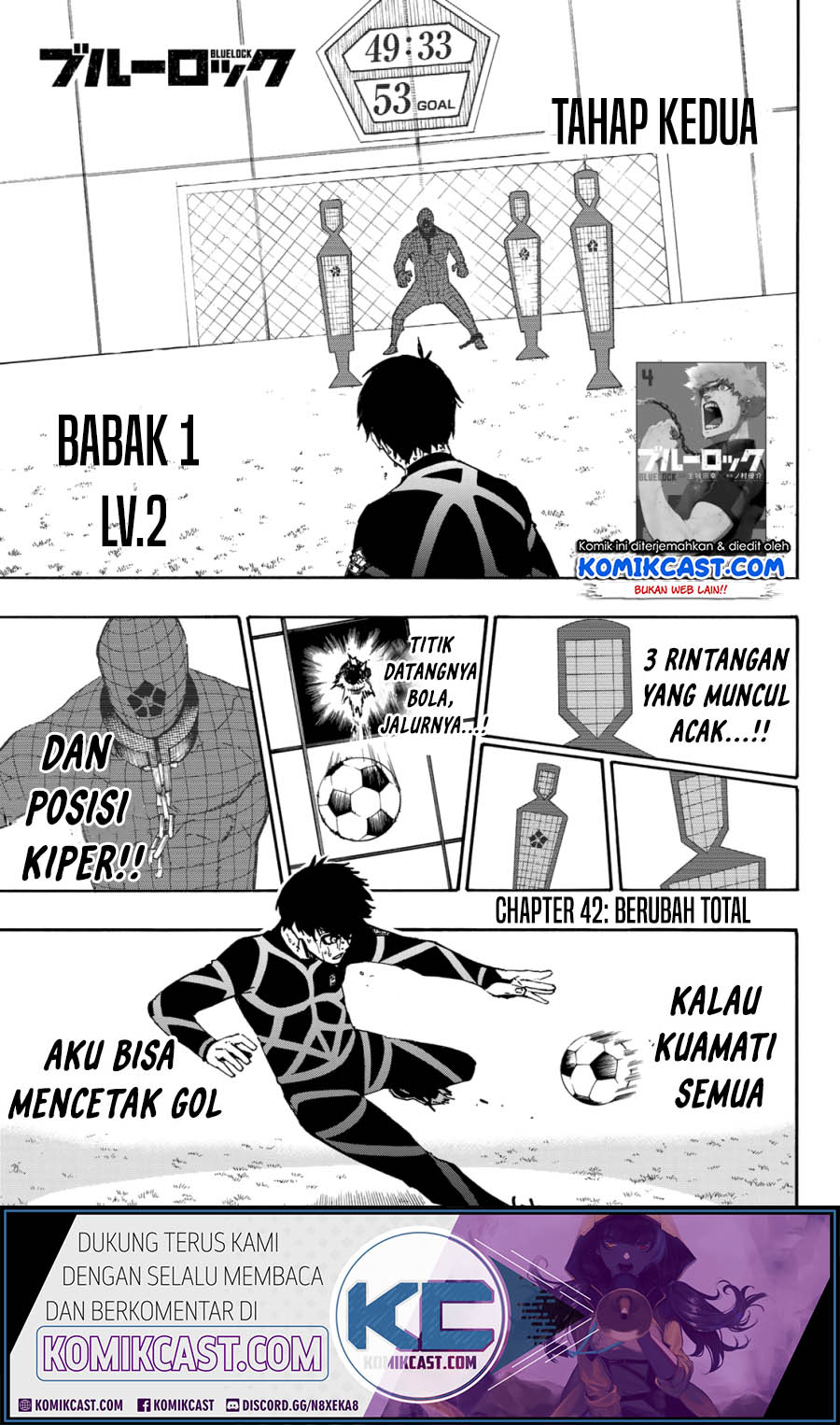 Komik Blue Lock - Chapter 42