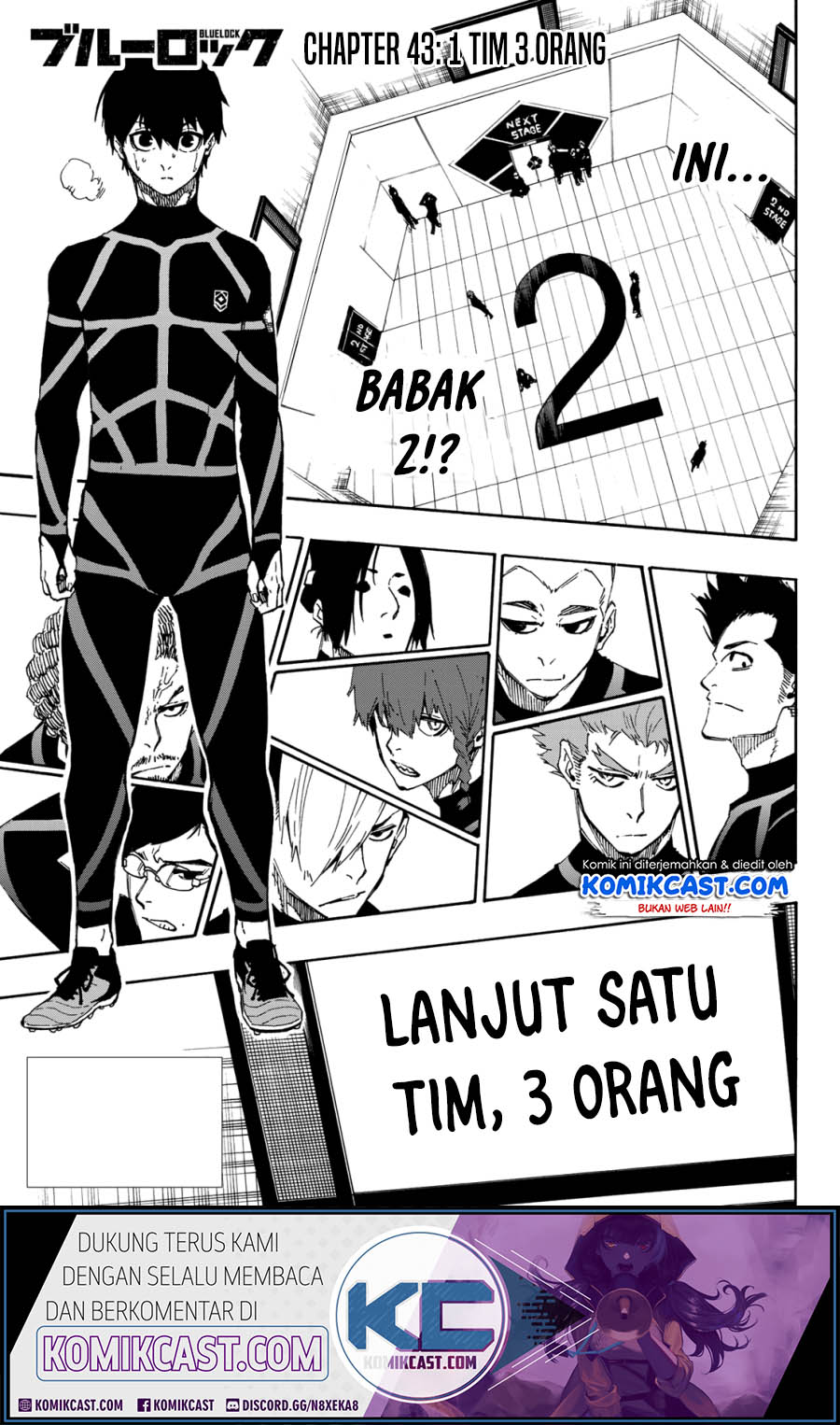 Komik Blue Lock - Chapter 43