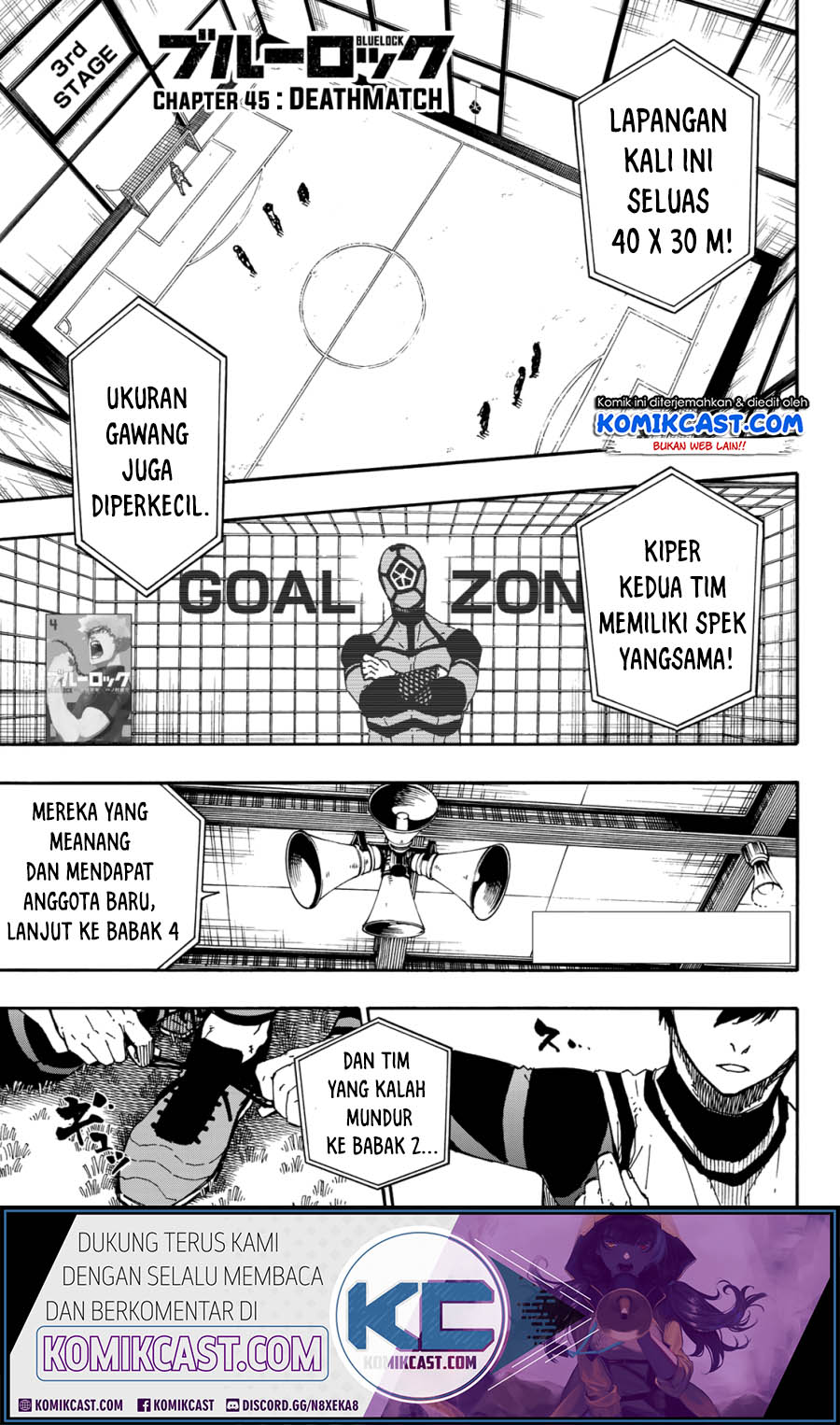 Komik Blue Lock - Chapter 45