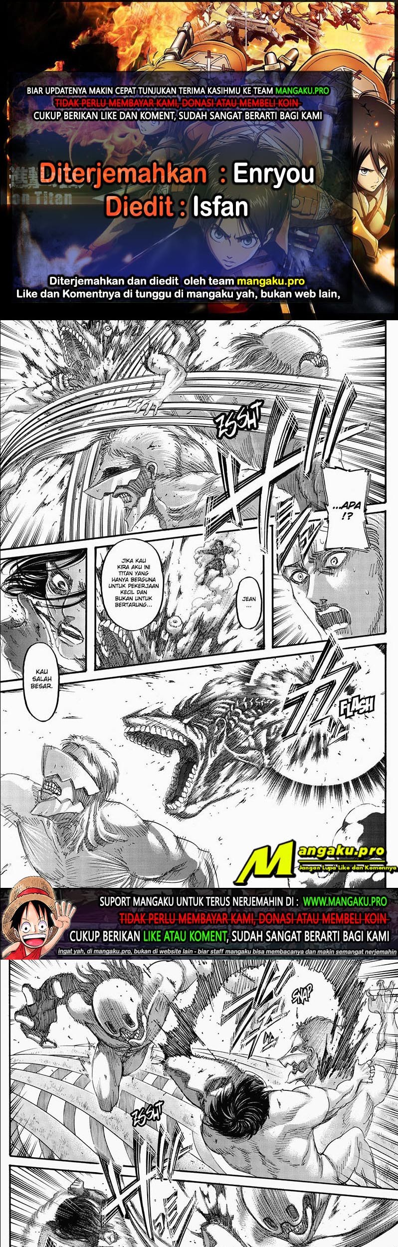 Komik Shingeki no Kyojin - Chapter 136.2