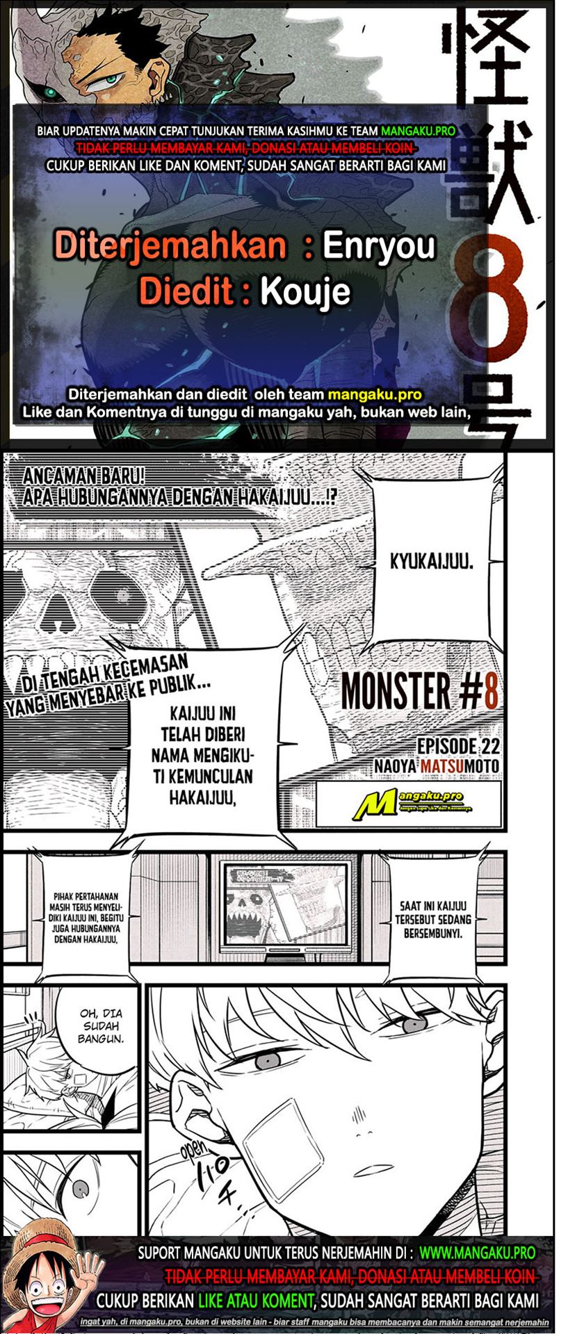 Komik 8Kaijuu - Chapter 22