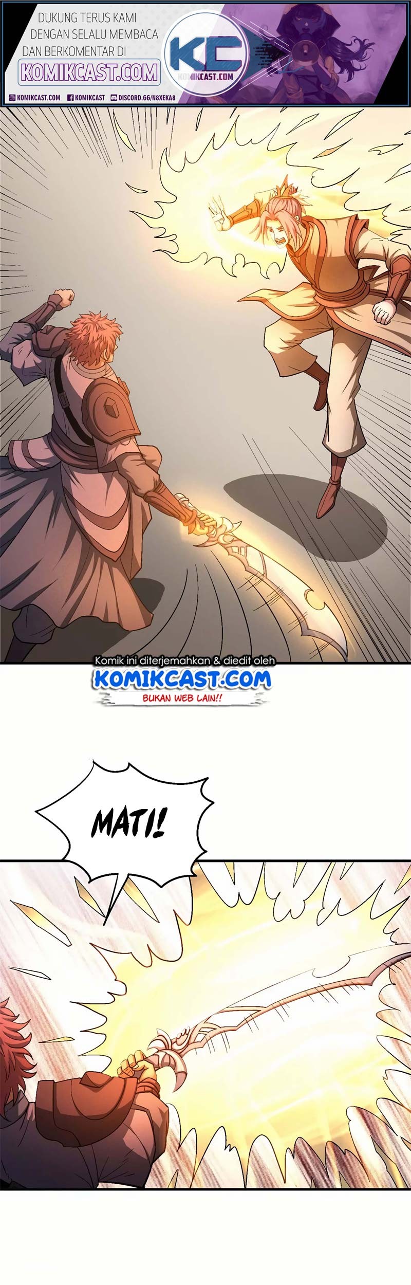Komik God of Martial Arts - Chapter 129.1