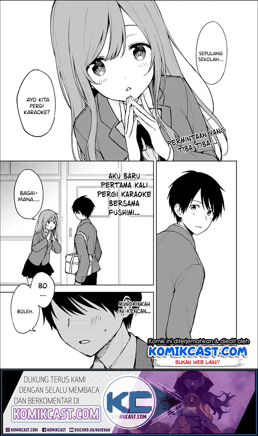 Komik Chikan Saresou ni Natteiru S-kyuu Bishoujo wo Tasuketara Tonari no Seki no Osanajimi datta - Chapter 18