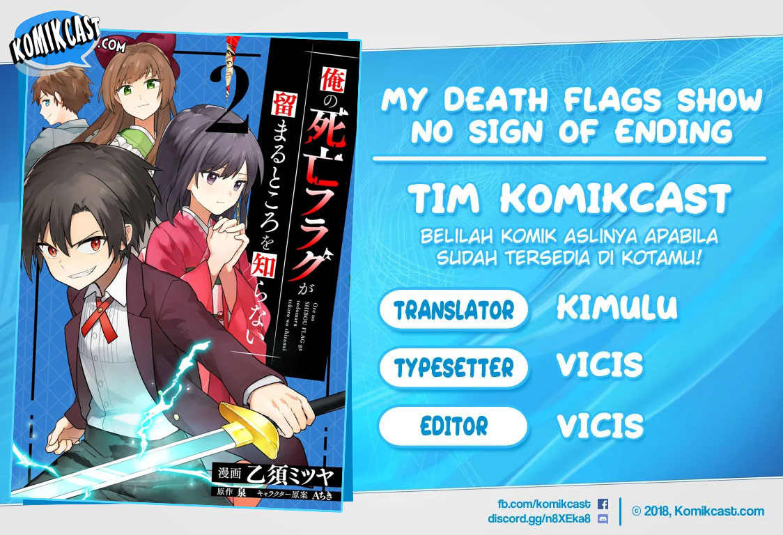 Komik My Death Flags Show No Sign of Ending - Chapter 18.2