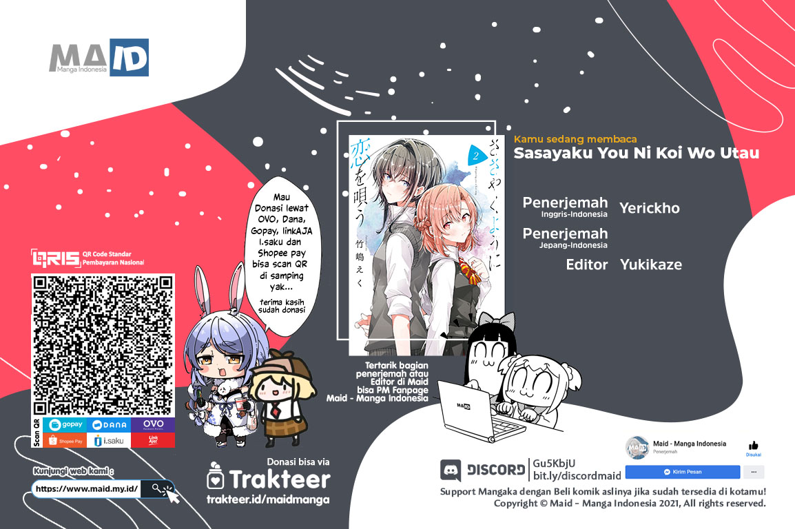 Komik Sasayaku you ni koi wo utau - Chapter 09