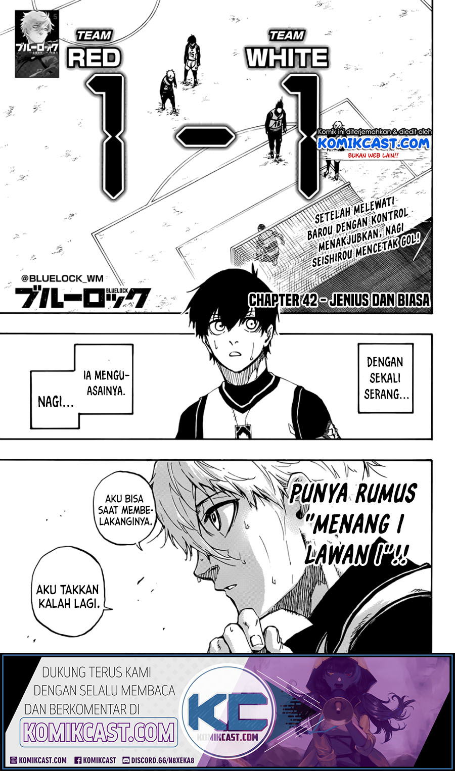 Komik Blue Lock - Chapter 52
