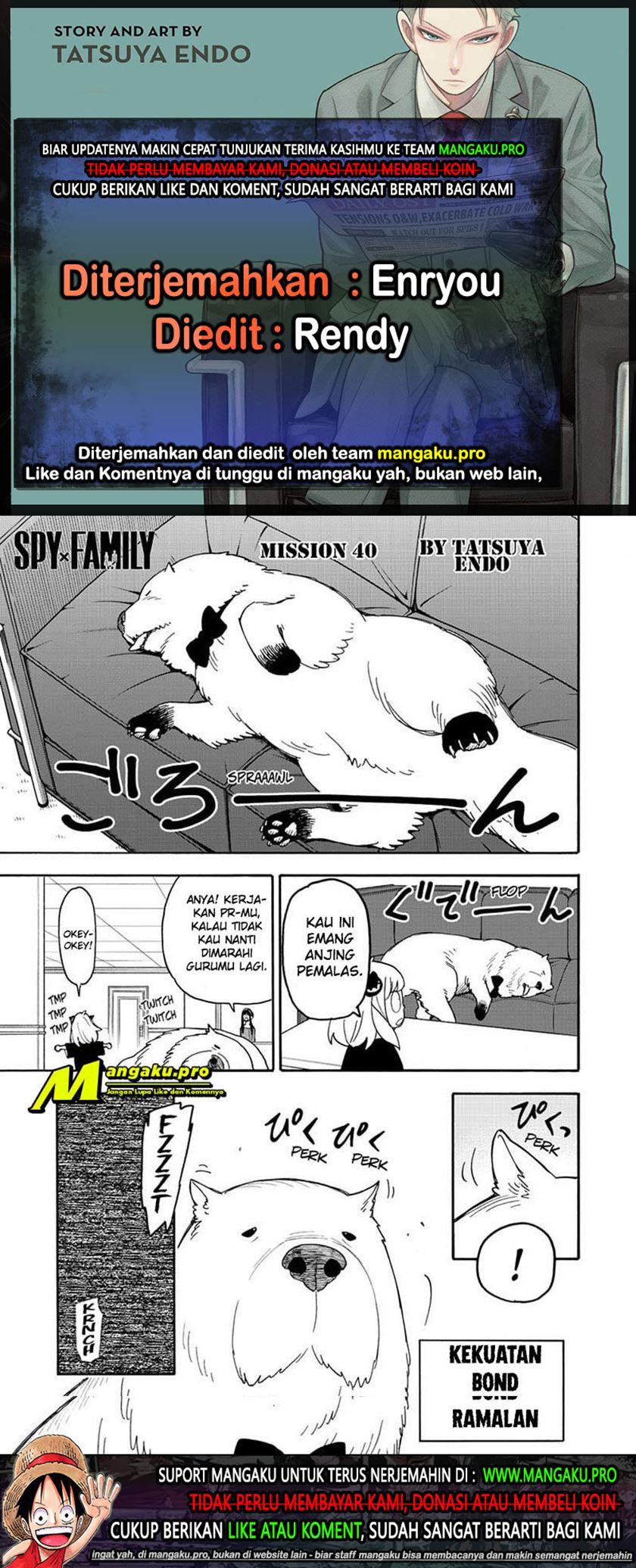 Komik Spy X Family - Chapter 40