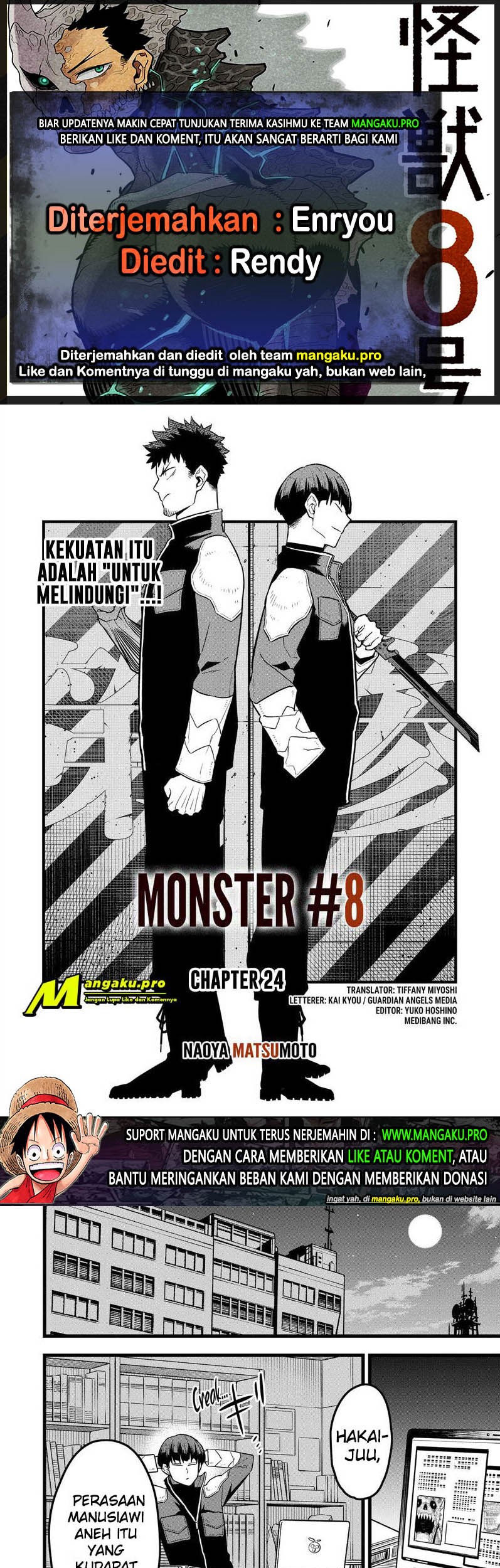 Komik 8Kaijuu - Chapter 24