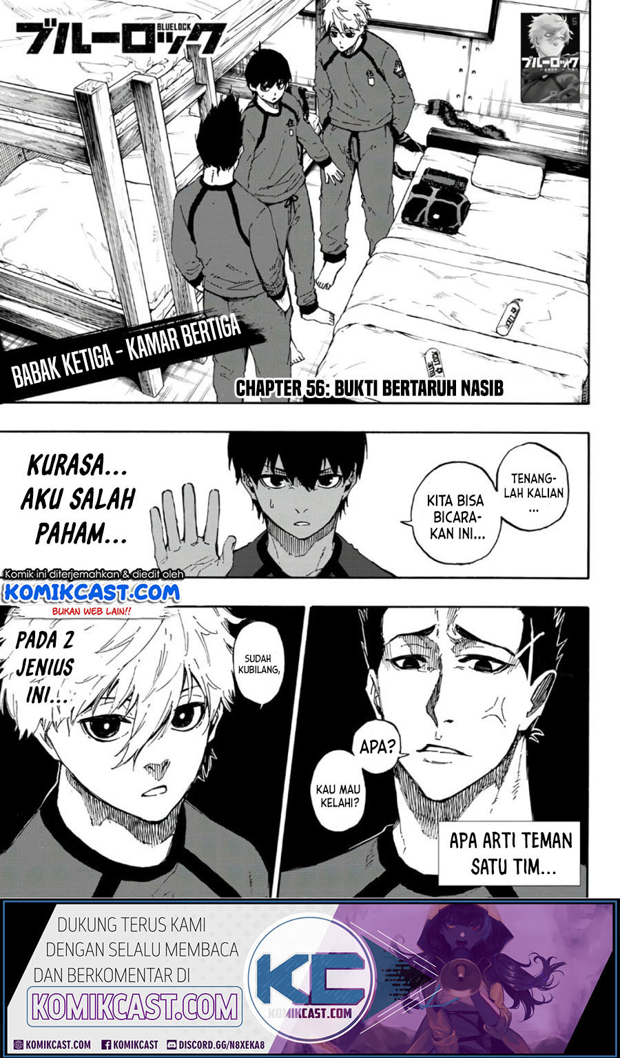 Komik Blue Lock - Chapter 56