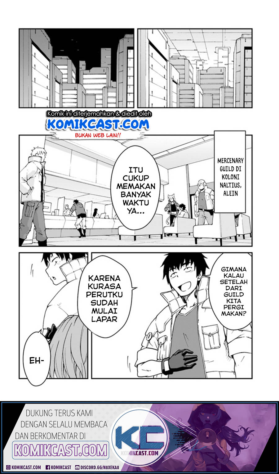 Komik Mezametara Saikyou Soubi to Uchuusen-mochi datta no de - Chapter 12.2