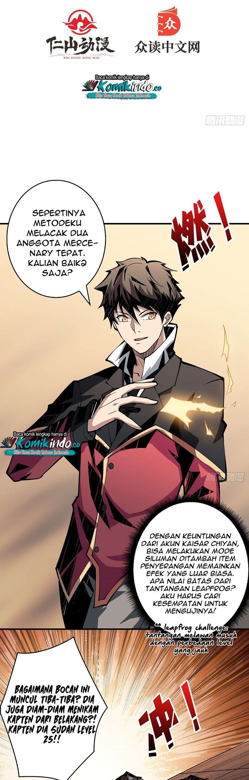 King Account At The Start Chapter 21 Gambar 3