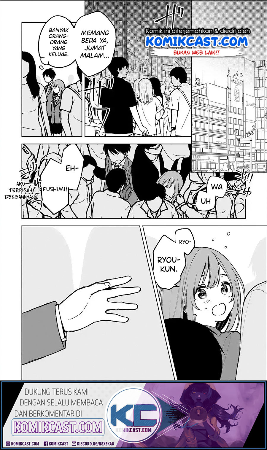 Chikan Saresou ni Natteiru S-kyuu Bishoujo wo Tasuketara Tonari no Seki no Osanajimi datta Chapter 19.1 Gambar 4