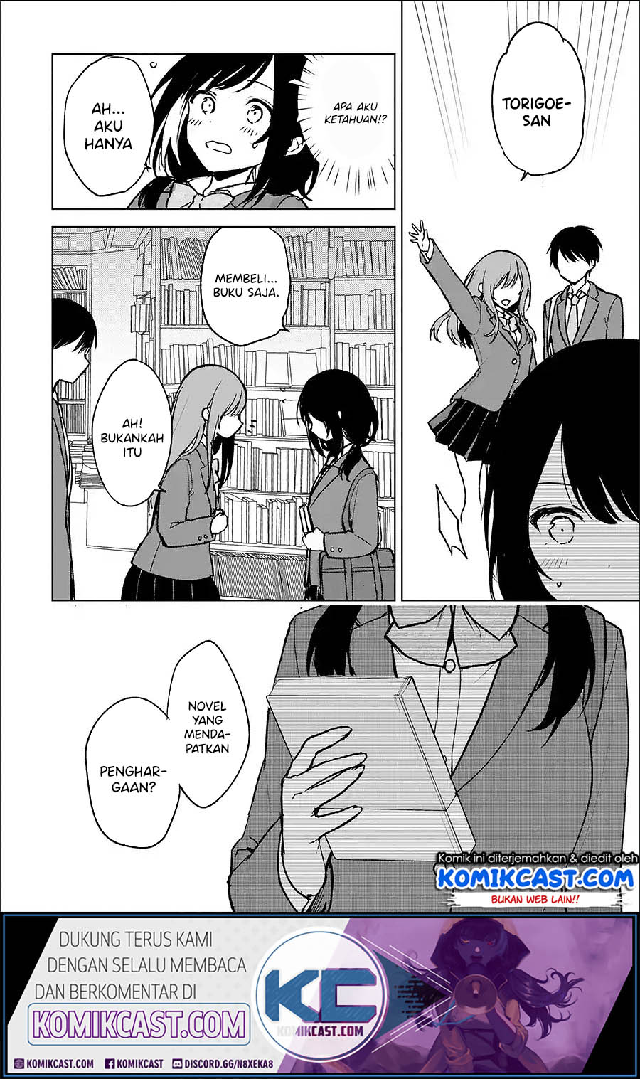 Chikan Saresou ni Natteiru S-kyuu Bishoujo wo Tasuketara Tonari no Seki no Osanajimi datta Chapter 19.2 Gambar 3