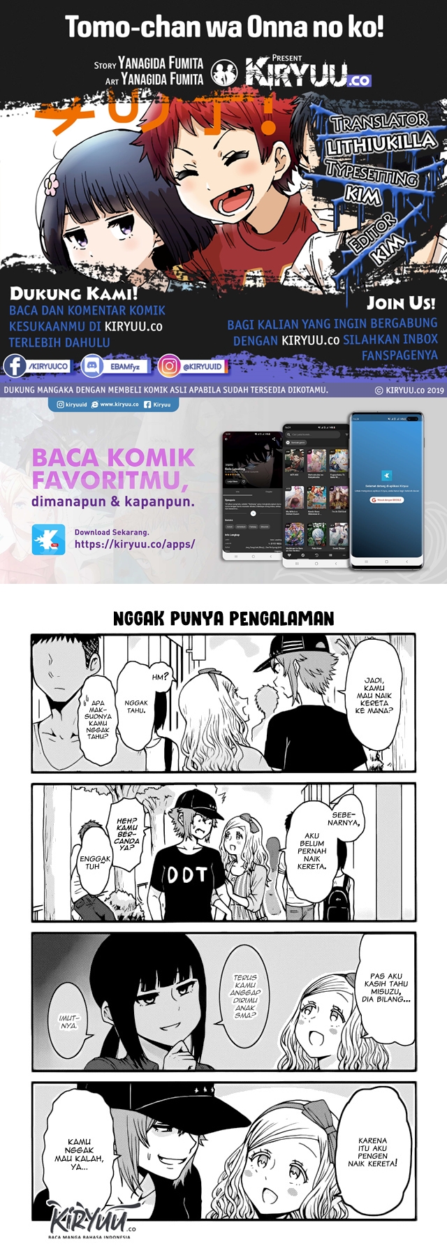 Komik Tomo-chan wa Onnanoko! - Chapter 431