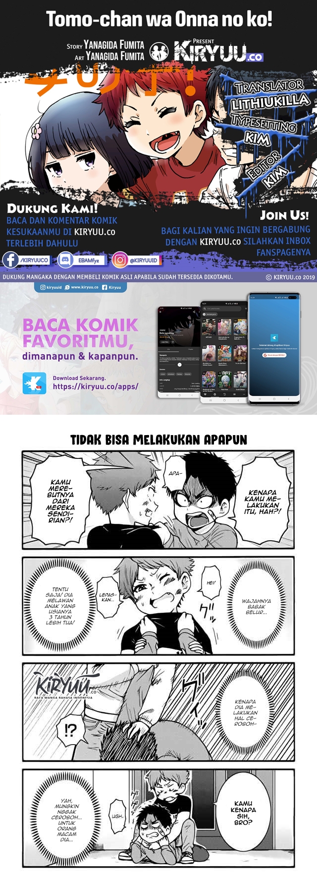 Komik Tomo-chan wa Onnanoko! - Chapter 421