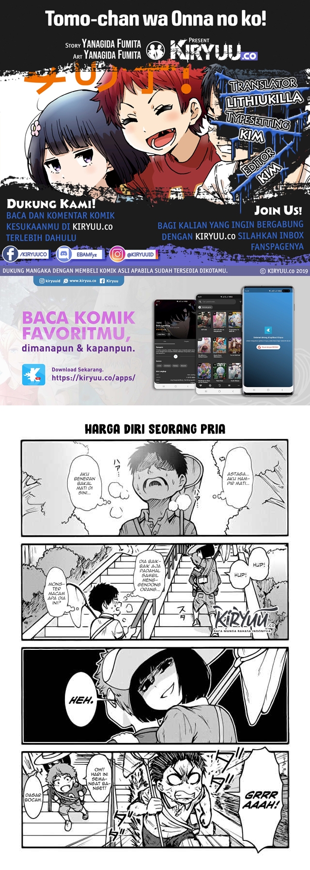Komik Tomo-chan wa Onnanoko! - Chapter 411
