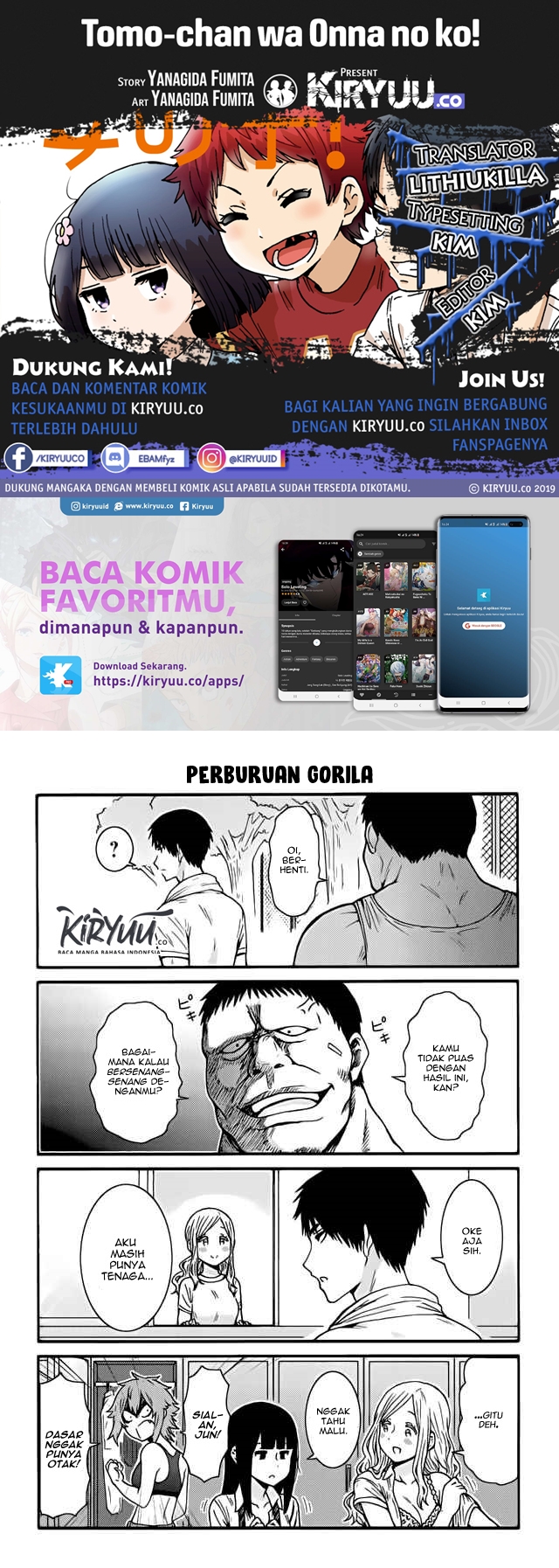 Komik Tomo-chan wa Onnanoko! - Chapter 391