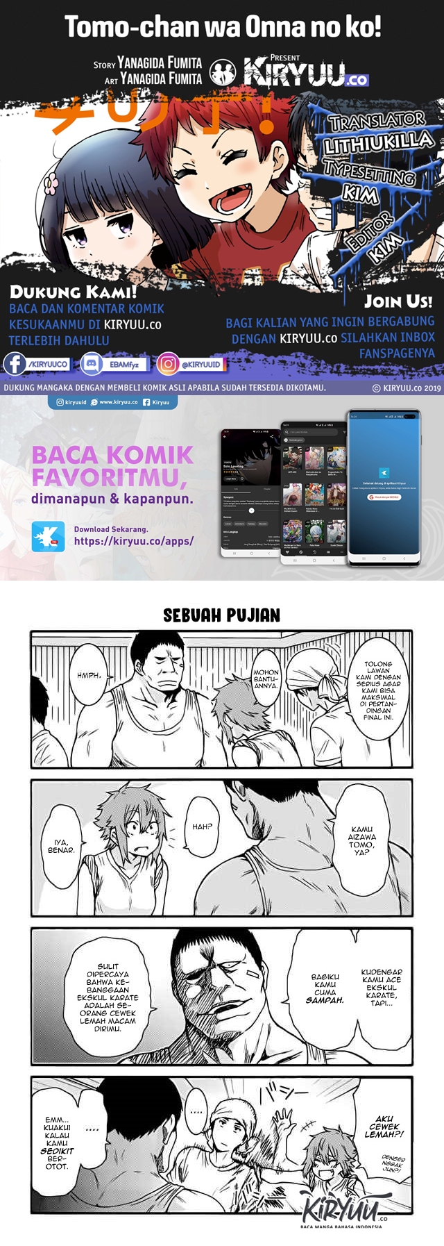 Komik Tomo-chan wa Onnanoko! - Chapter 381