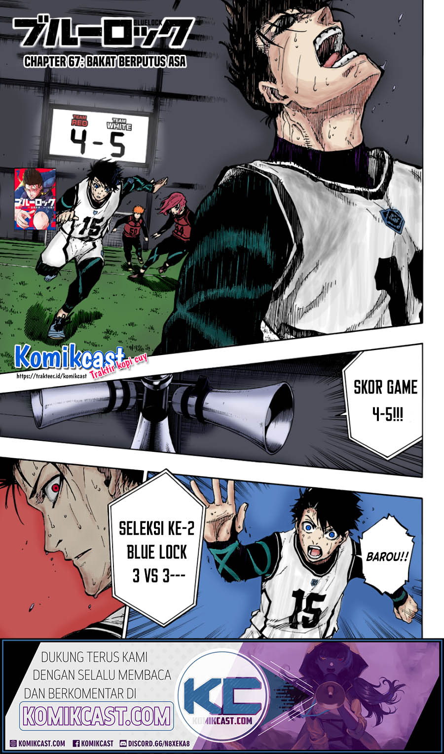 Baca Manga Blue Lock Chapter 67 Gambar 2