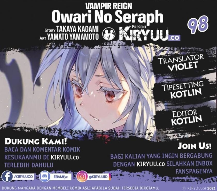 Komik Owari no Seraph - Chapter 98