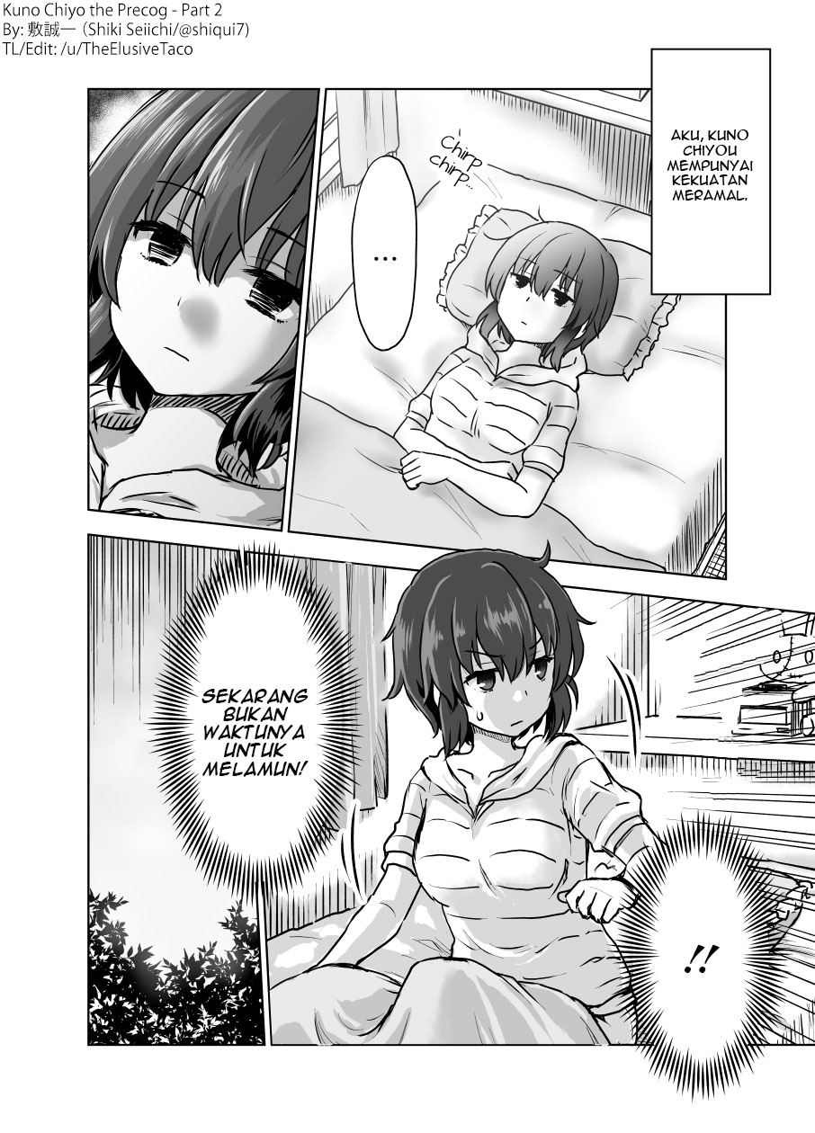Baca Manga Yochi Nouryoku Manga: Kunou Chiyo Chapter 02 Gambar 2