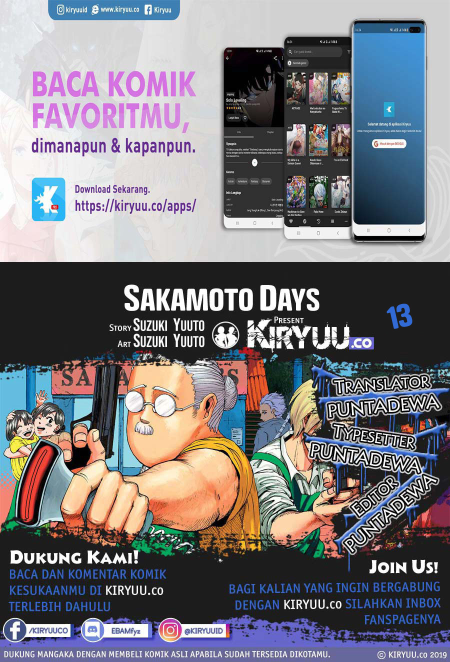 Komik Sakamoto Days - Chapter 13
