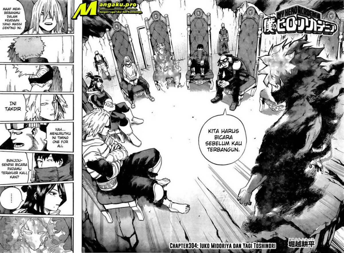 Baca Manga Boku no Hero Academia Chapter 304 Gambar 2