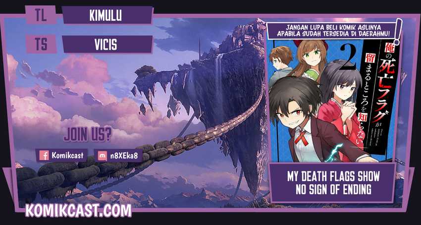 Komik My Death Flags Show No Sign of Ending - Chapter 21