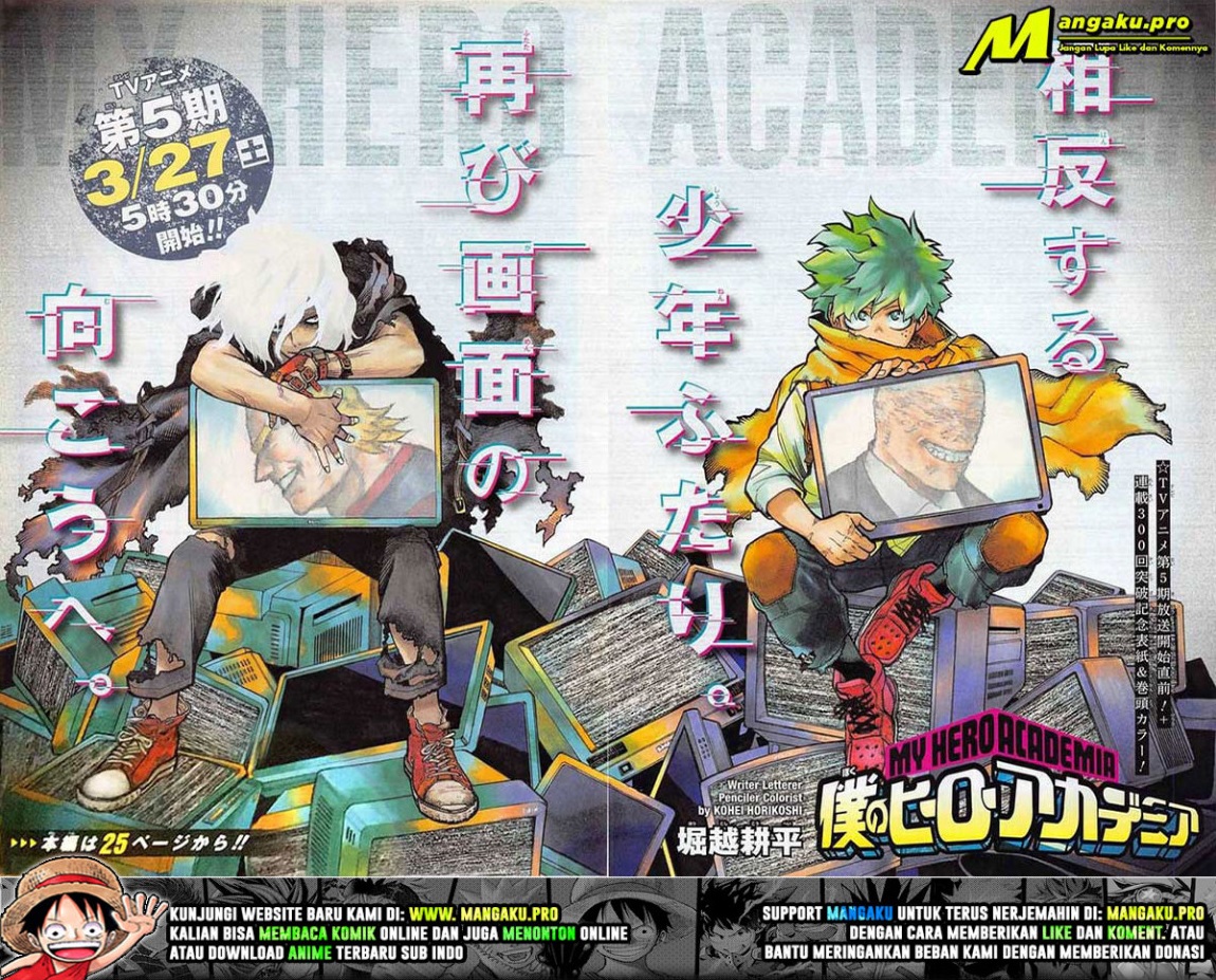 Baca Manga Boku no Hero Academia Chapter 306 Gambar 2