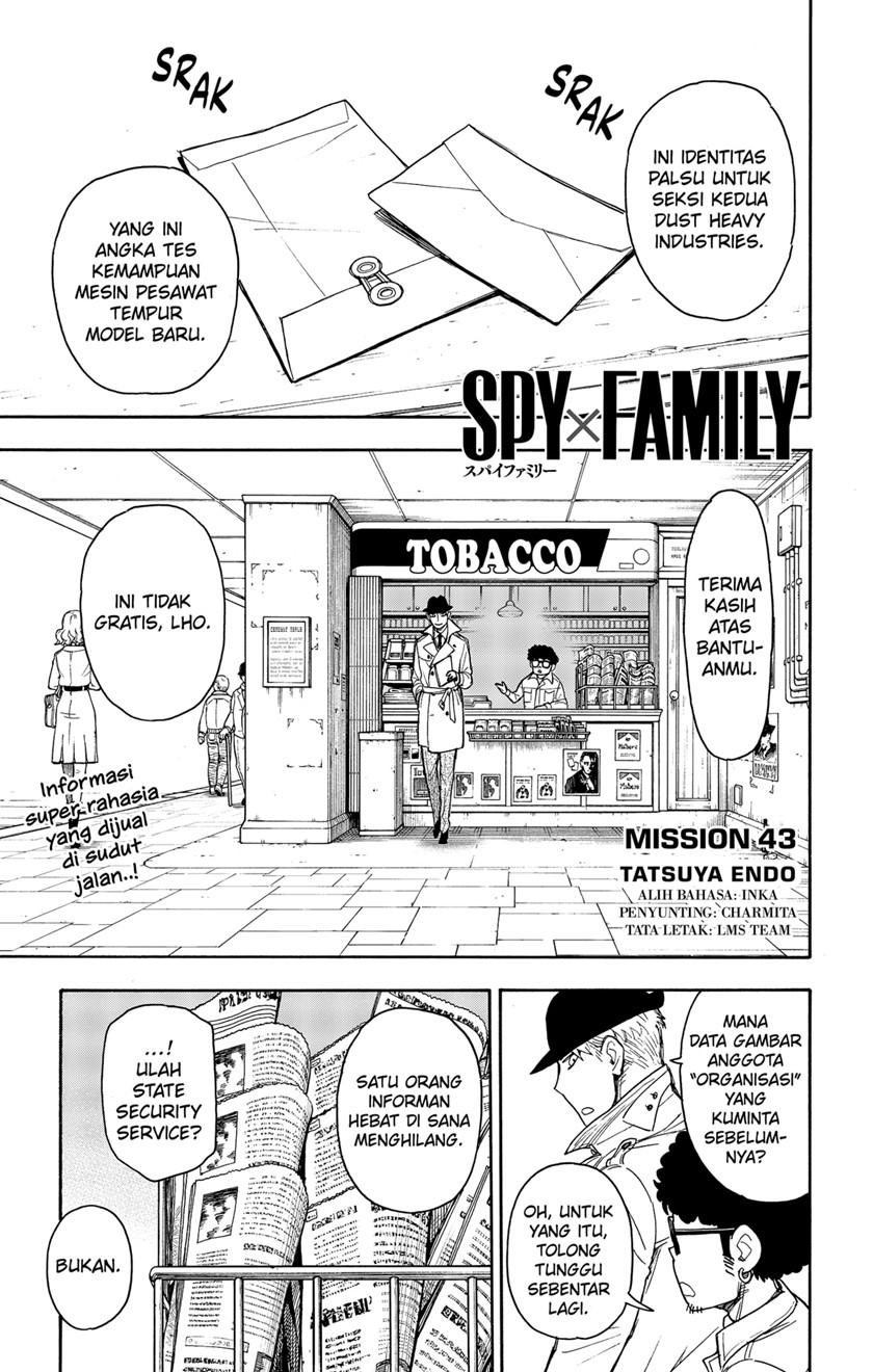 Komik Spy X Family - Chapter 43