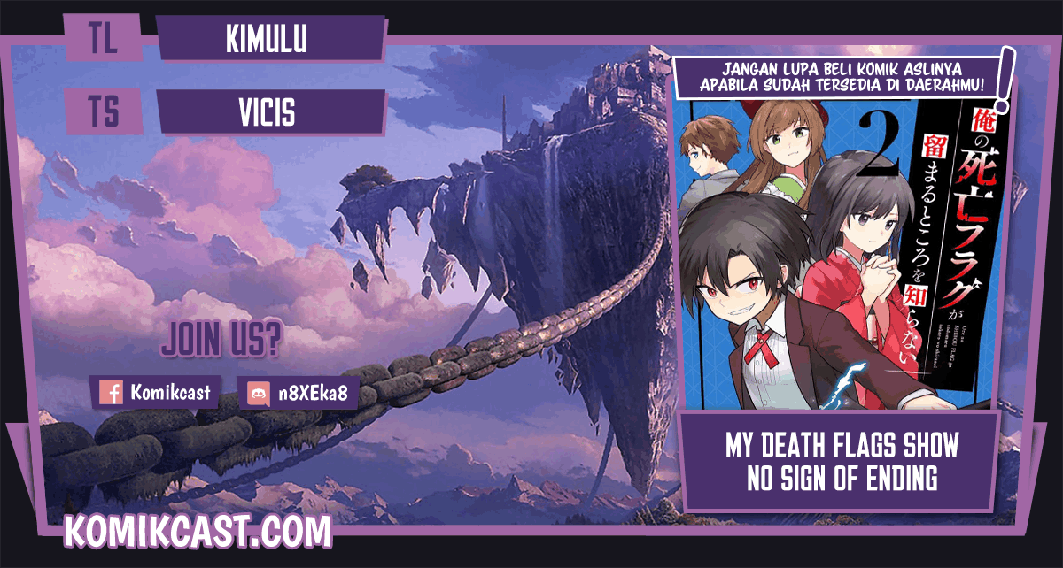 Komik My Death Flags Show No Sign of Ending - Chapter 22.1