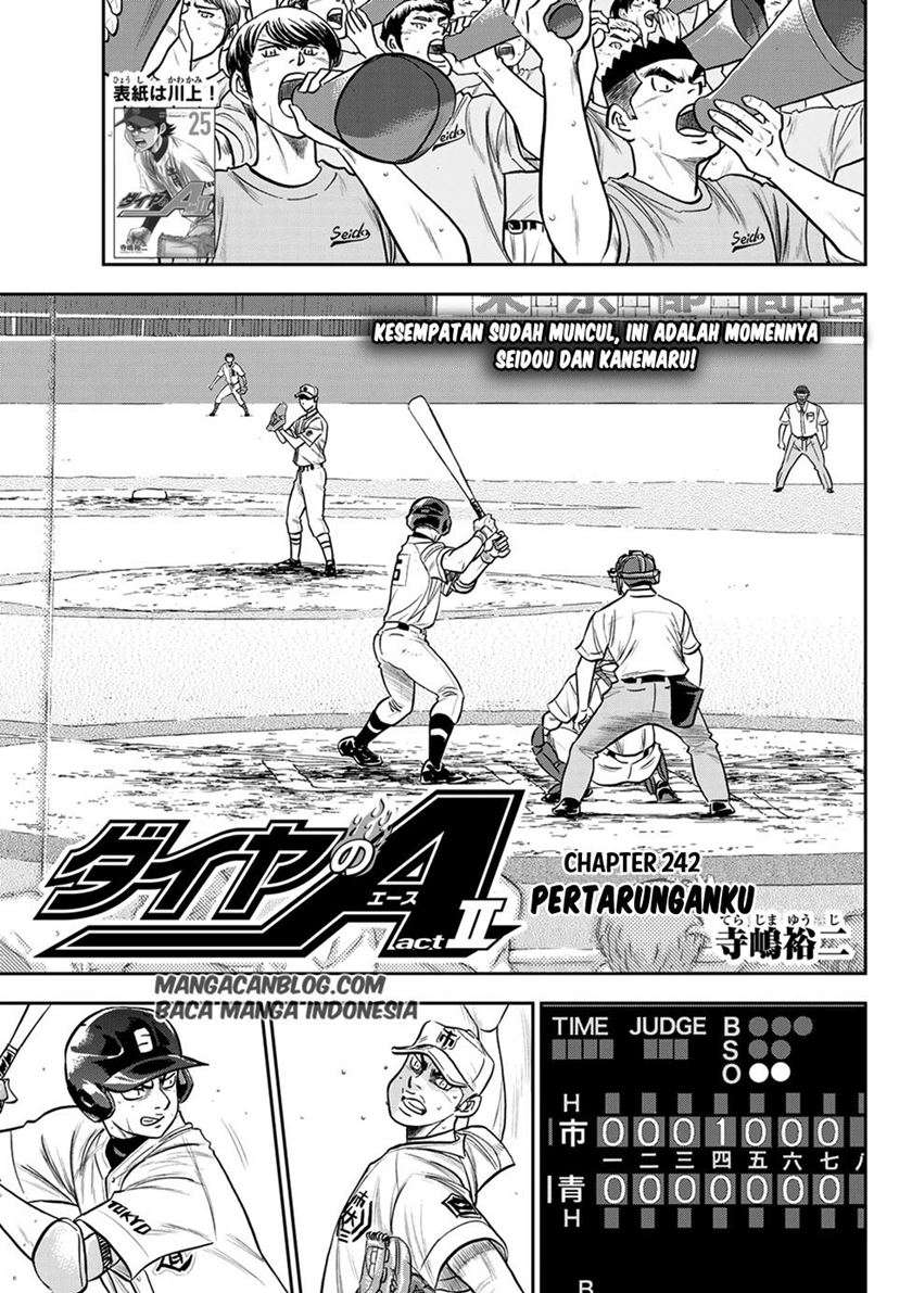 Komik Diamond no Ace Act 2 - Chapter 242