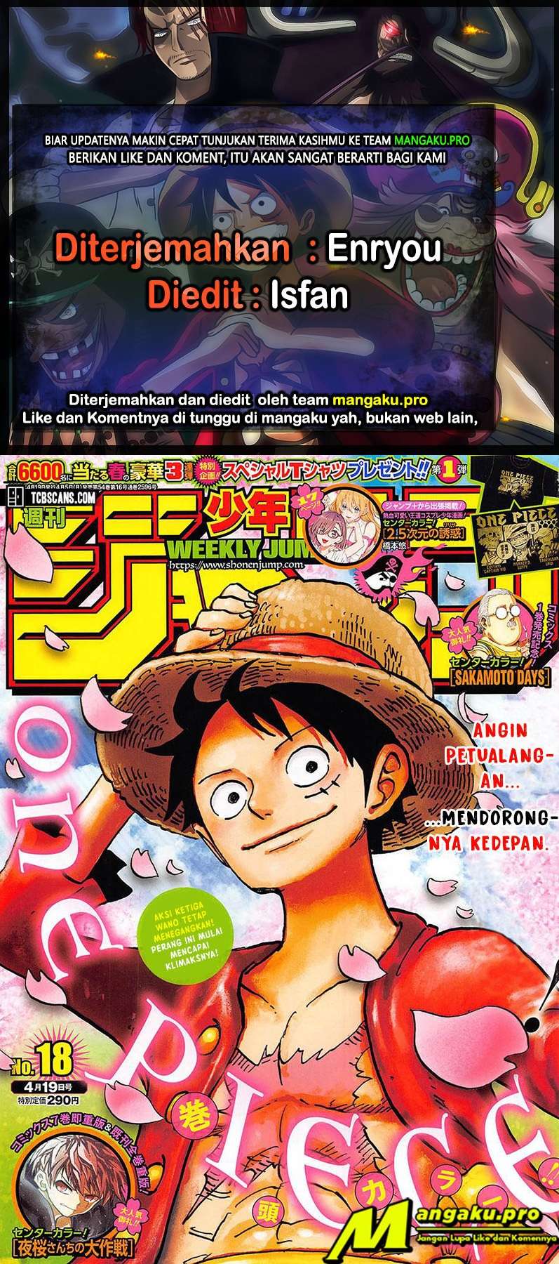 Komik One Piece - Chapter 1009