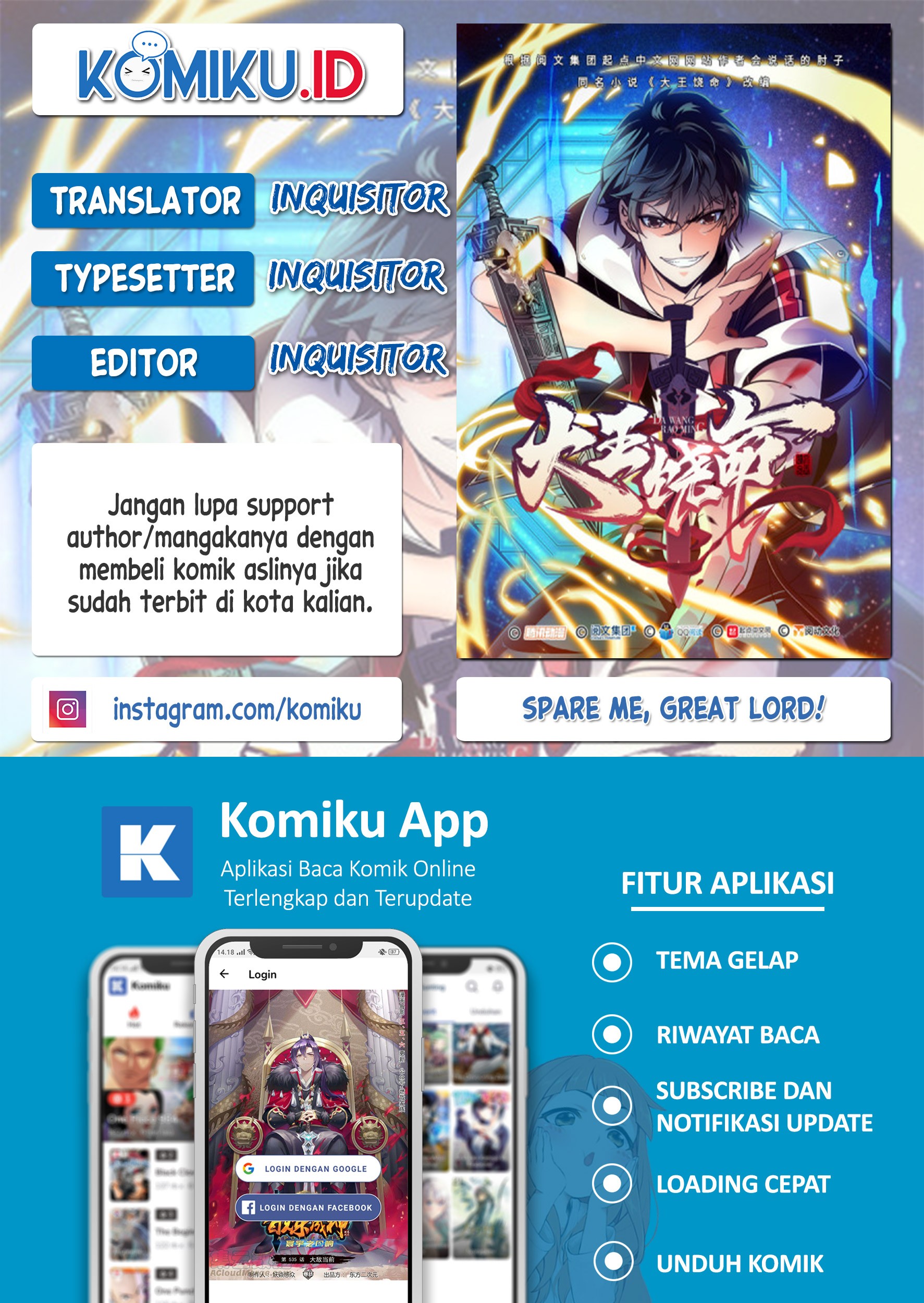 Komik Spare Me, Great Lord! - Chapter 59
