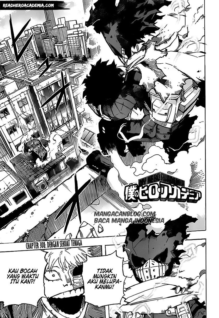 Komik Boku no Hero Academia - Chapter 308