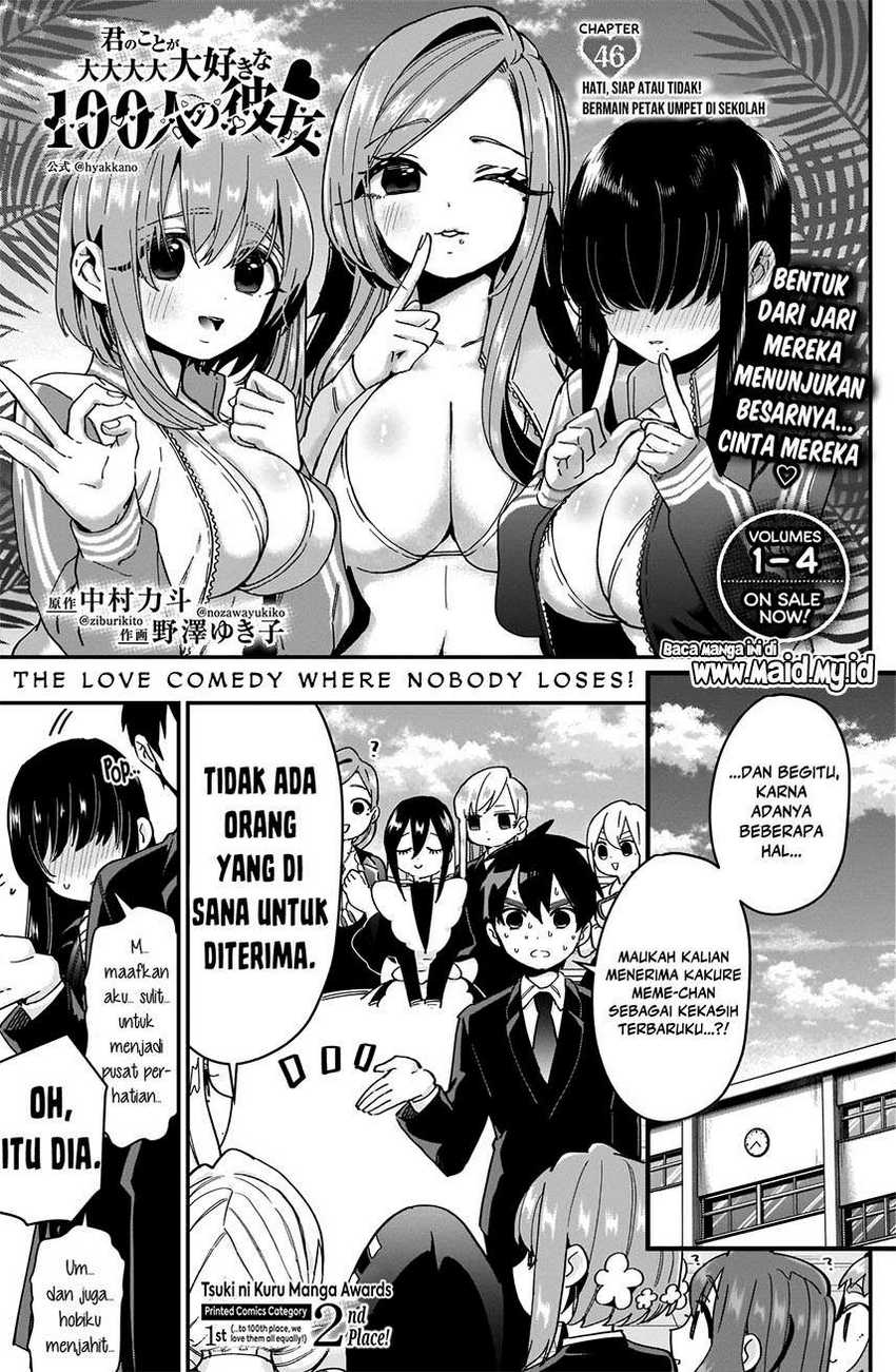 Kimi no Koto ga Dai Dai Dai Dai Daisuki na 100-ri no Kanojo Chapter 46 Gambar 3
