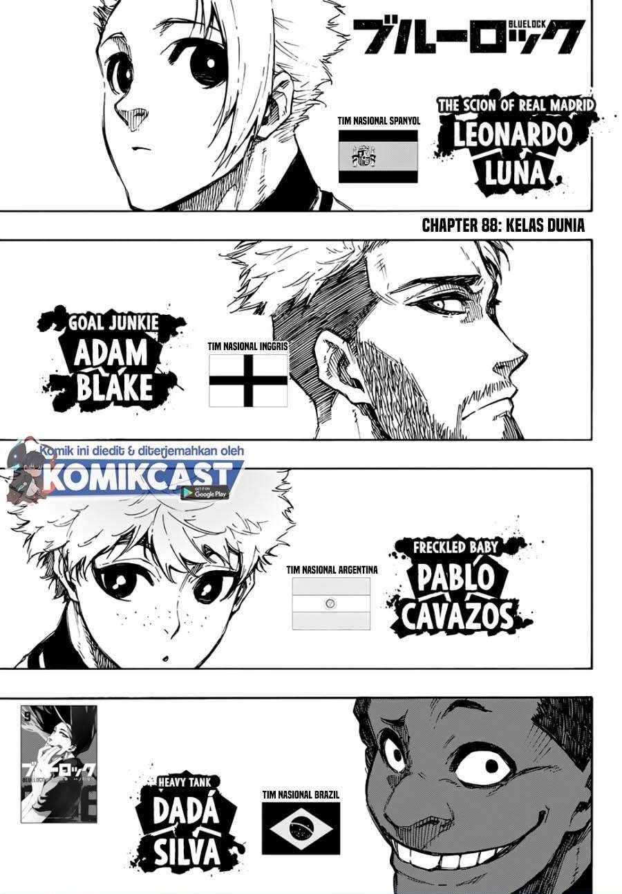 Komik Blue Lock - Chapter 88