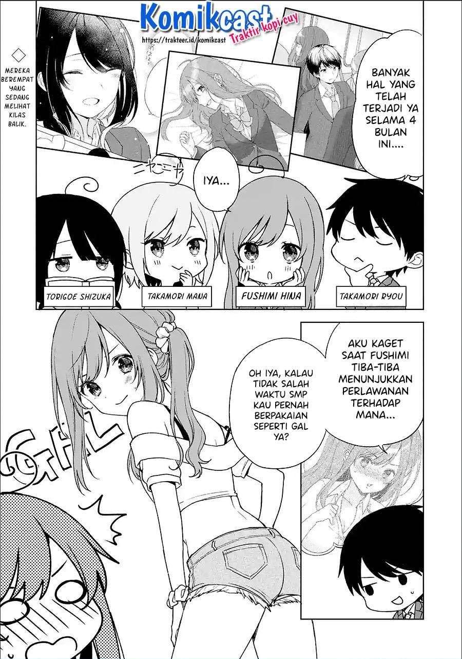 Komik Chikan Saresou ni Natteiru S-kyuu Bishoujo wo Tasuketara Tonari no Seki no Osanajimi datta - Chapter 24.5