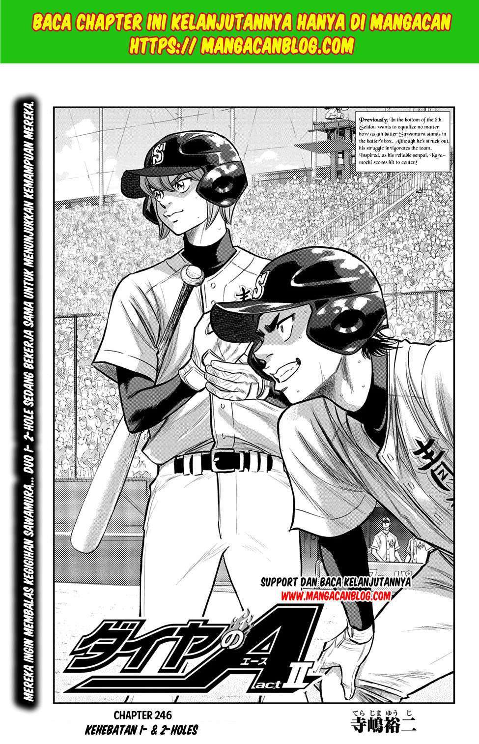 Komik Diamond no Ace Act 2 - Chapter 247