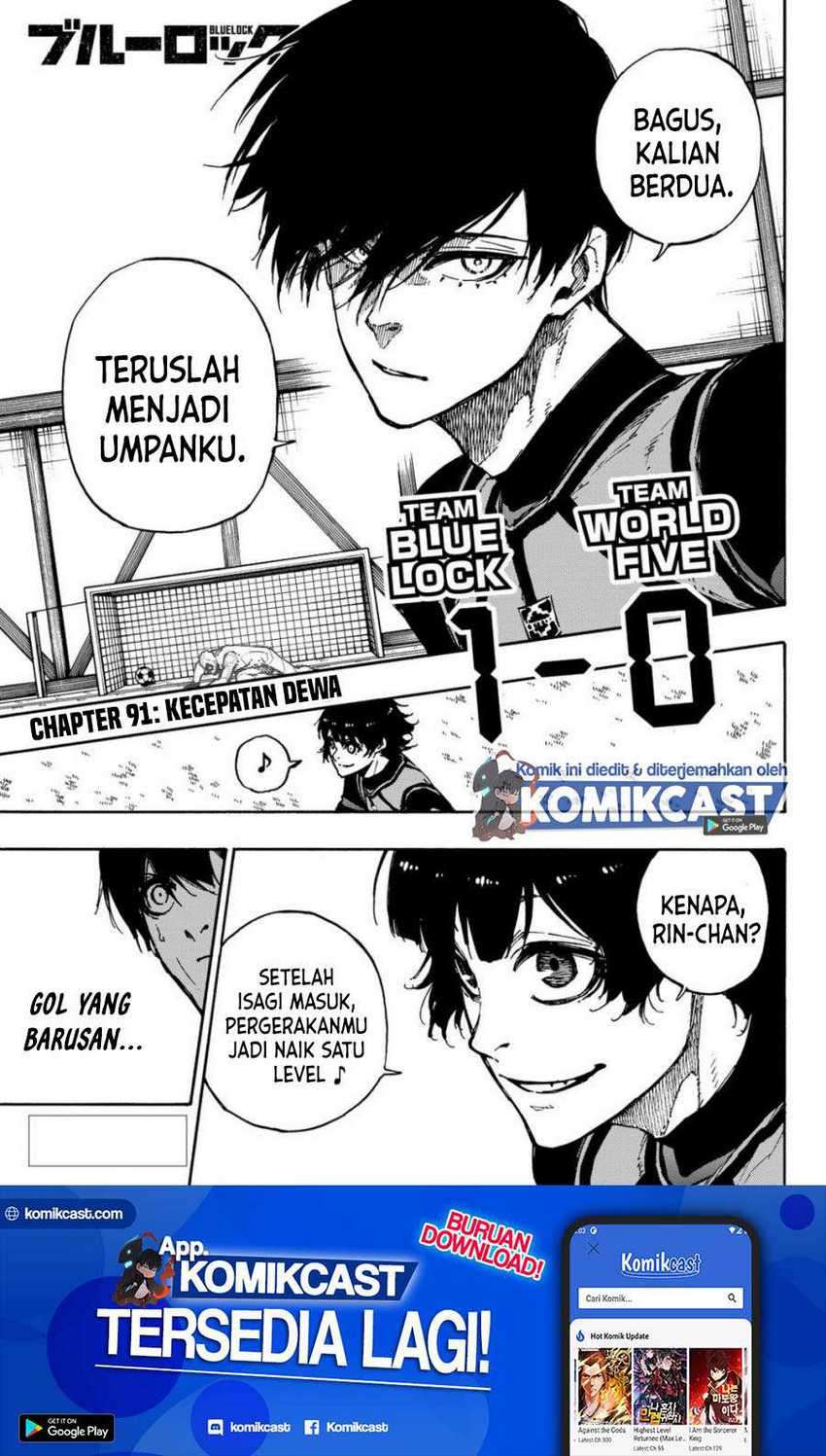 Komik Blue Lock - Chapter 91
