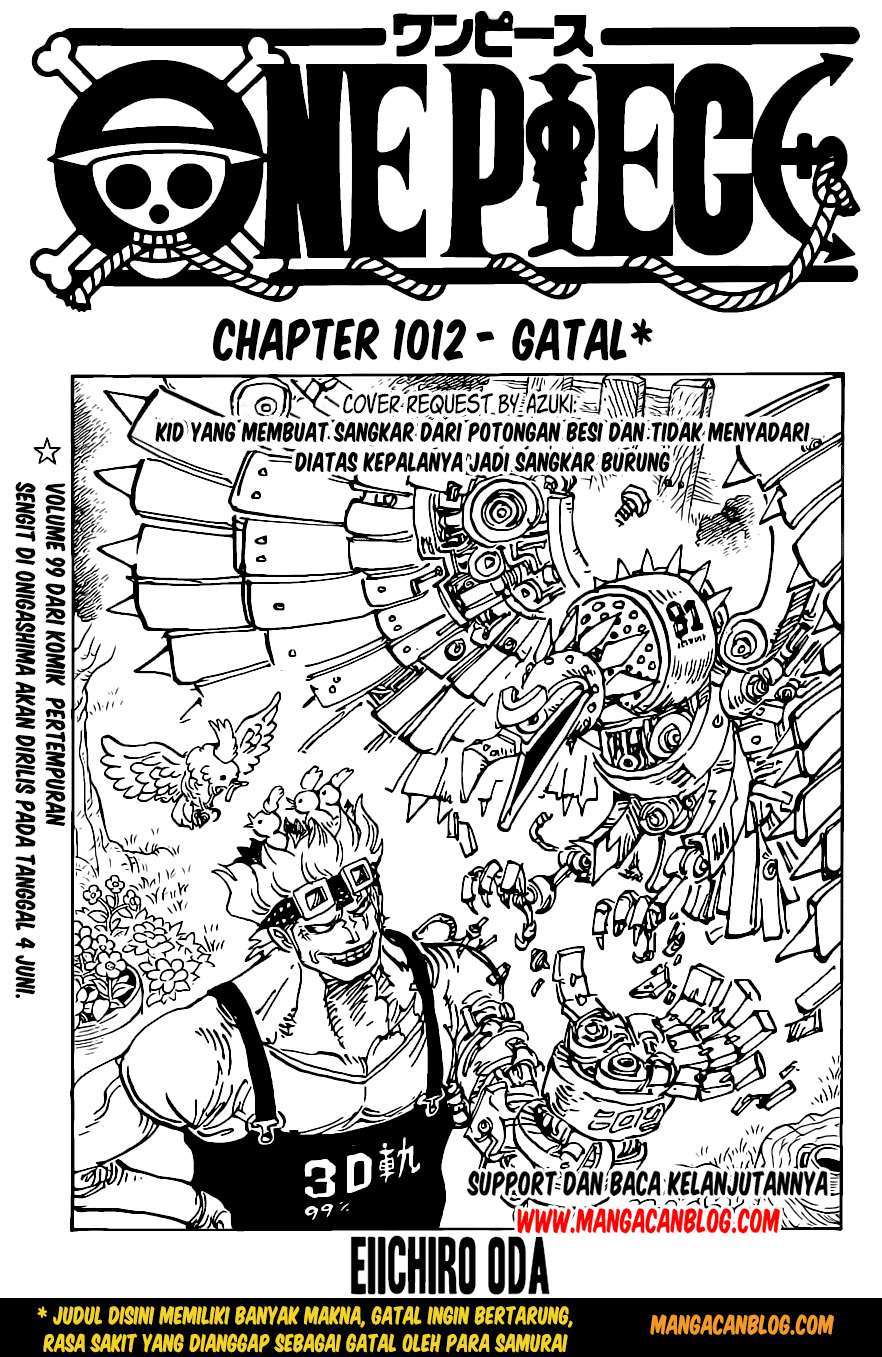 Komik One Piece - Chapter 1012