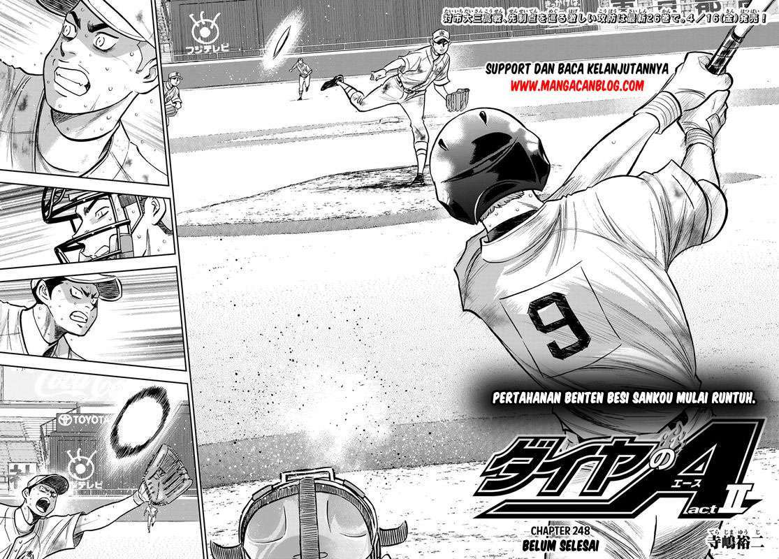 Baca Manga Diamond no Ace Act 2 Chapter 248 Gambar 2