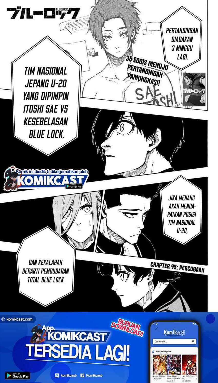 Baca Manga Blue Lock Chapter 95 Gambar 2