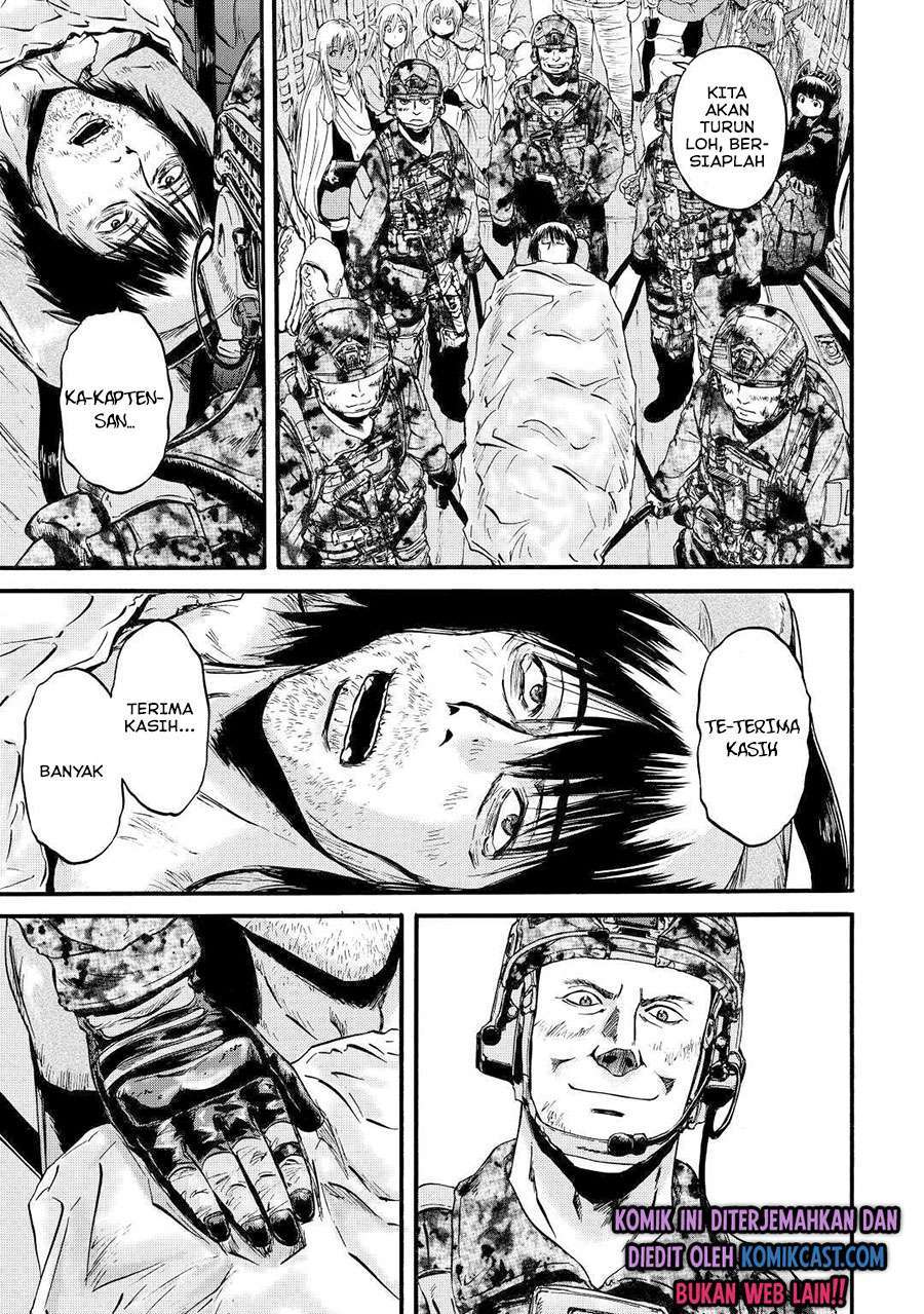 Gate – Jietai Kare no Chi nite Kaku Tatakeri Chapter 102 Gambar 7