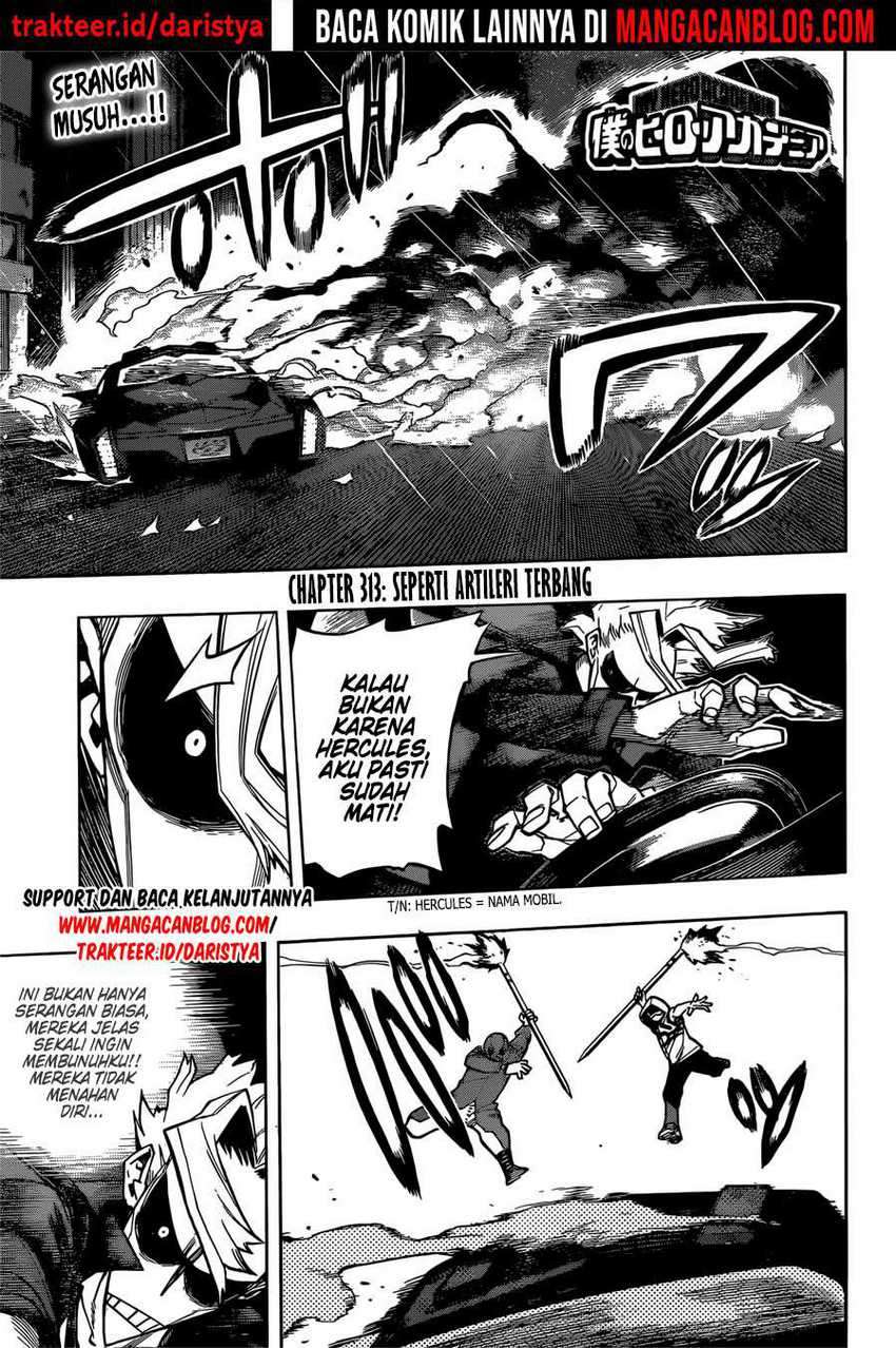 Komik Boku no Hero Academia - Chapter 313