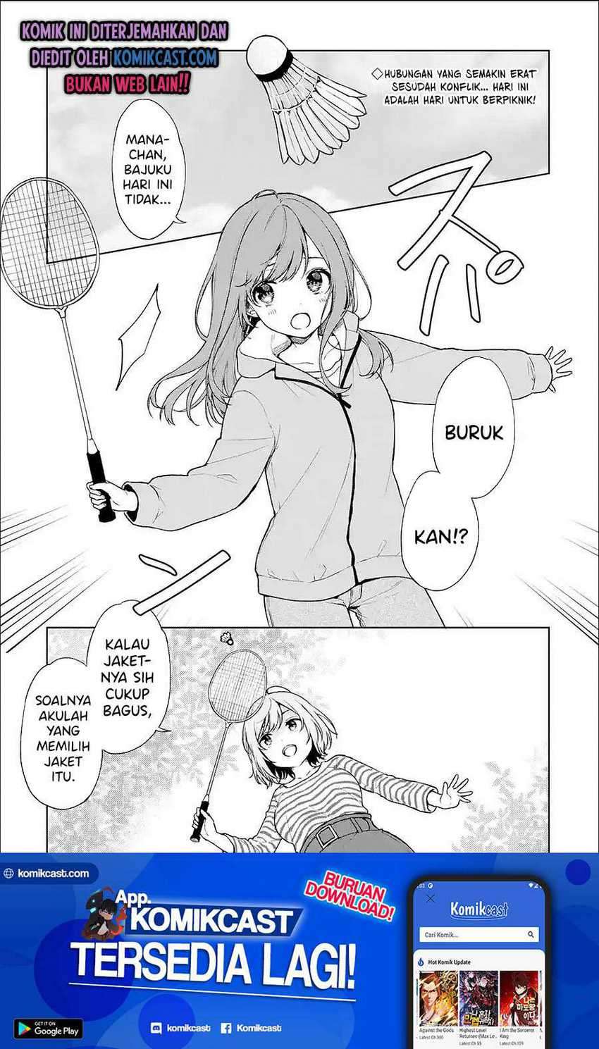 Baca Manga Chikan Saresou ni Natteiru S-kyuu Bishoujo wo Tasuketara Tonari no Seki no Osanajimi datta Chapter 26.1 Gambar 2