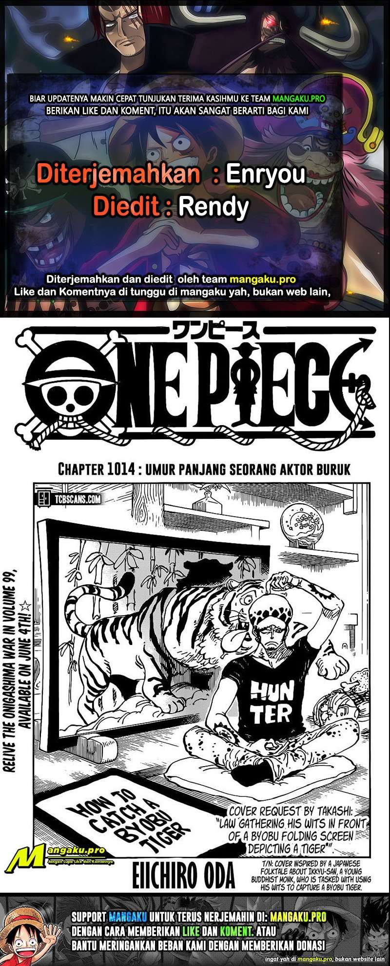 Komik One Piece - Chapter 1014