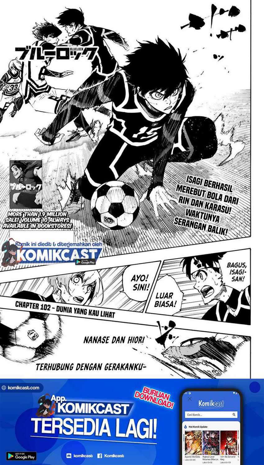 Baca Manga Blue Lock Chapter 102 Gambar 2