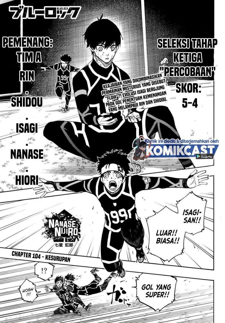 Komik Blue Lock - Chapter 104